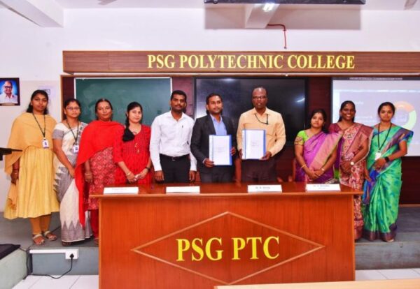 PSG polytechnic and Maxbyte signed MoU on VR, AR & Mixed XR technologies